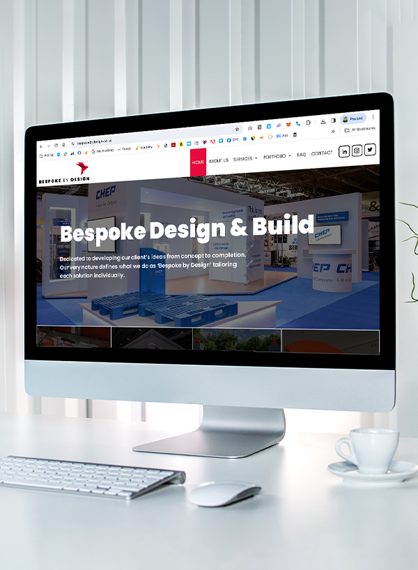 Bespoke By Design Website